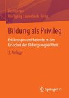 Bildung als Privileg