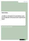 ¿Cuál(es) enfoque(s) de aprendizaje para los estudiantes de la educación superior en Haití?