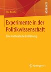 Experimente in der Politikwissenschaft