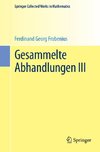 Gesammelte Abhandlungen III