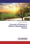 Concept of Nature in William Wordsworth's Poems