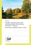 Etudes comparatives des constructions attributives français - chinois