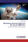 Resistance Exercise Machine for Use in LBNP Box