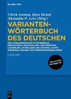 Variantenwörterbuch des Deutschen