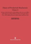 Diary of Frederick Mackenzie, Volume II, Diary of Frederick Mackenzie Volume II