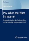 Pay-What-You-Want im Internet