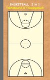 Basketball 2 in 1 Taktikboard und Trainingsbuch
