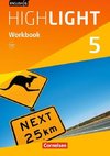 English G Highlight Band 5: 9. Schuljahr - Hauptschule - Workbook mit Audios online