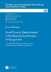 Rural Poverty Determinants in the Remote Rural Areas of Kyrgyzstan