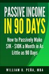 Passive Income in 90 Days