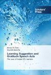 Learning Suggestion and Gratitude Speech Acts