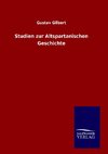 Studien zur Altspartanischen Geschichte