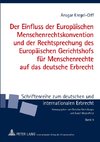 Der Einfluss der Europäischen Menschenrechtskonvention und der Rechtsprechung des Europäischen Gerichtshofs für Menschenrechte auf das deutsche Erbrecht