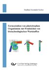 Fermentation von phototrophen Organismen zur Produktion von biotechnologischen Wertstoffen