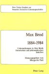 Max Brod 1884 - 1984