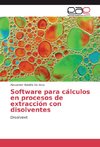 Software para cálculos en procesos de extracción con disolventes