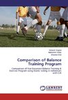 Comparison of Balance Training Program