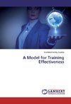 A Model for Training Effectiveness