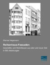 Reihenhaus-Fassaden