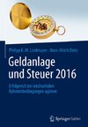 Geldanlage und Steuer 2016