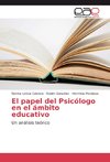 El papel del Psicólogo en el ámbito educativo