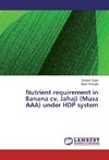 Nutrient requirement in Banana cv. Jahaji (Musa AAA) under HDP system