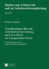 Vereinbarungen über die Arbeitnehmermitwirkung nach dem Recht der Europäischen Union