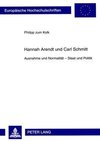 Hannah Arendt und Carl Schmitt