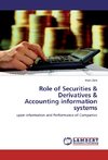 Role of Securities & Derivatives & Accounting information systems