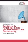 Análisis de la rentabilidad de la ganadería lechera del Canton Bucay