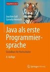 Java als erste Programmiersprache