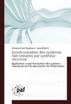 Synchronisation des systèmes non linéaires par synthèse récursive