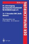 65. Jahrestagung der Deutschen Gesellschaft für Unfallchirurgie e.V.