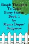 Simple Thoughts To Color Every Season