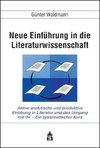 Neue Einführung in die Literaturwissenschaft