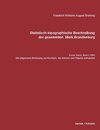 Statistisch-topographische Beschreibung der gesammten Mark Brandenburg