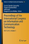 Proceedings of the International Congress on Information and Communication Technology