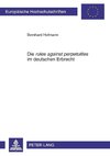 Die rules against perpetuities im deutschen Erbrecht