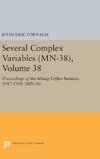 Several Complex Variables (MN-38), Volume 38