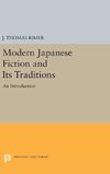 Modern Japanese Fiction and Its Traditions