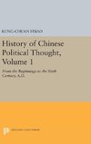 History of Chinese Political Thought, Volume 1