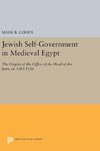 Jewish Self-Government in Medieval Egypt