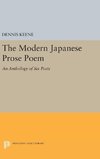 The Modern Japanese Prose Poem