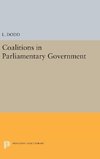 Coalitions in Parliamentary Government