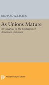 As Unions Mature