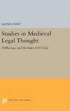 Studies in Medieval Legal Thought