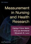 Measurement in Nursing and Health Research