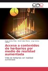 Acceso a contenidos de herbarios por medio de realidad aumentada