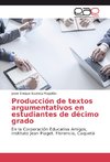 Producción de textos argumentativos en estudiantes de décimo grado