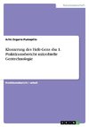 Klonierung des Hefe-Gens sba 1. Praktikumsbericht mikrobielle Gentechnologie